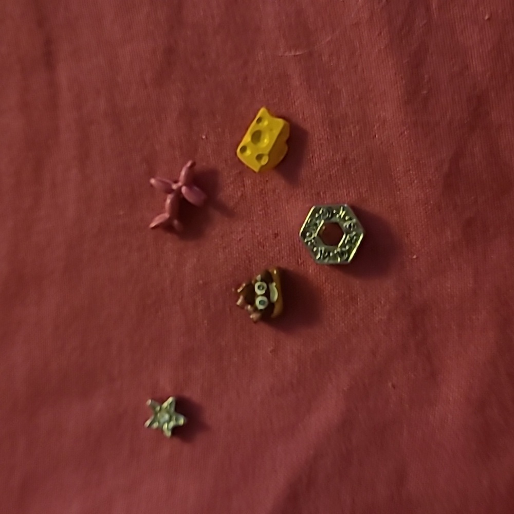 Lot of 5 Origami Owl Charms